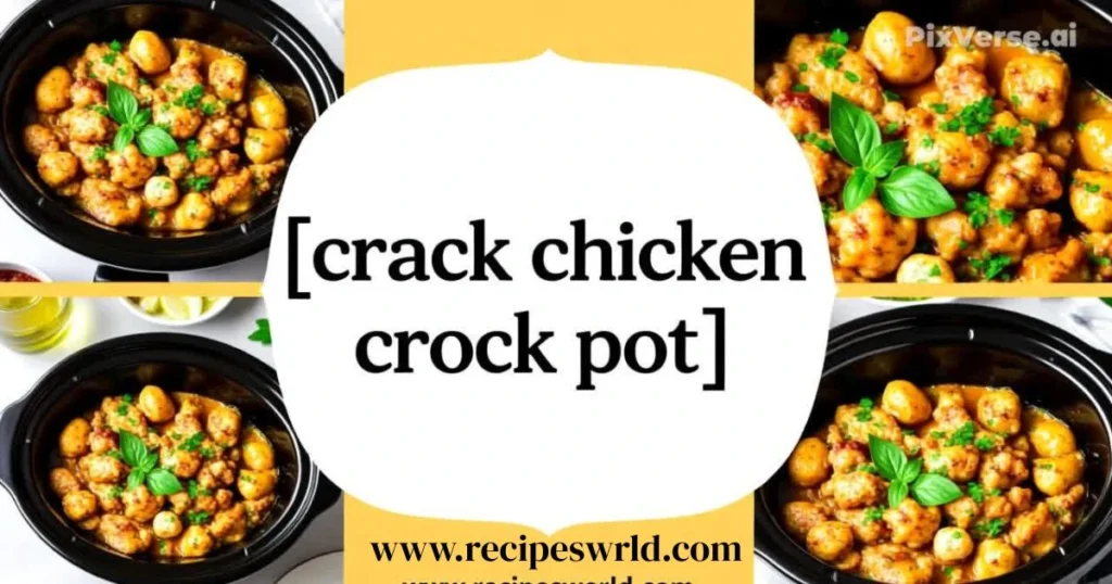 Discover an easy crack chicken crock pot recipe.