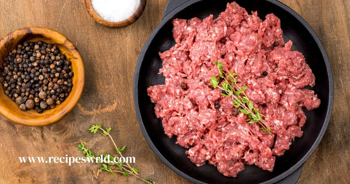 ground lamb