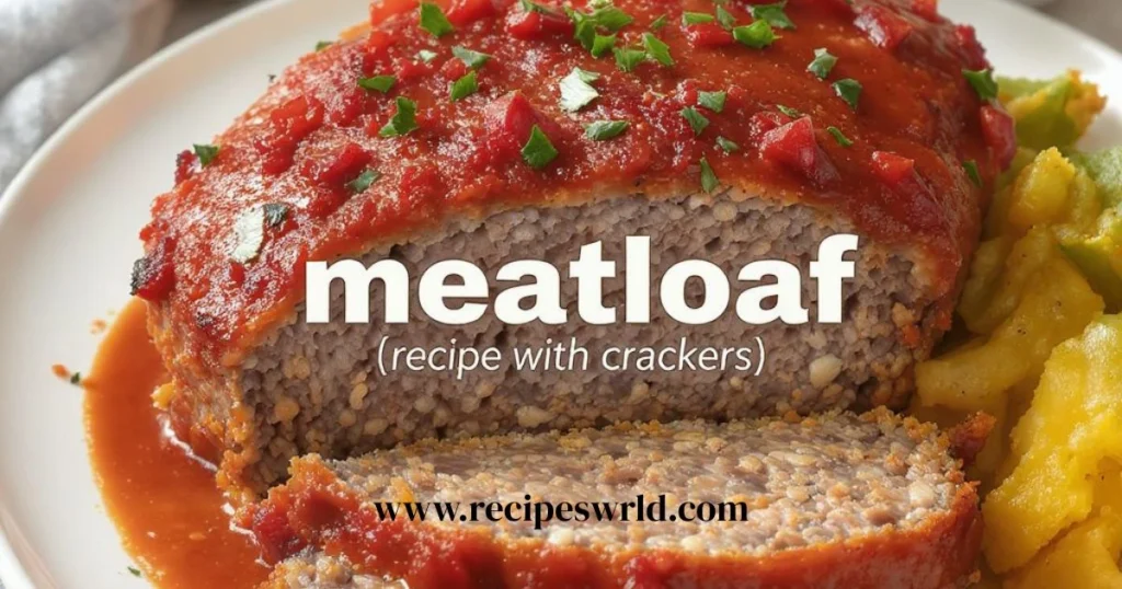 How a meatloaf recipe with crackers improves texture and flavor